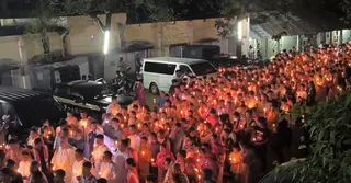 শেরপুরে চলছে দু’দিনের ফাতেমা রানীর তীর্থ উৎসব